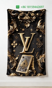 Louis Vuitton Throw Blankets